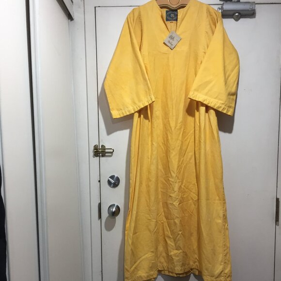 VINTAGE PADRAIG COTTAGE CLOTHING COMPANY BRAND NEW V-NECK MAXI DRESSES SIZE S/M - Picture 9 of 11